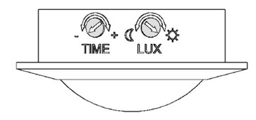 Czujnik Ruchu, Zmierzchu, PIR 360 - Do Wbudowania!