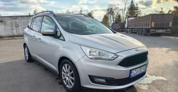 Ford C-MAX II Grand C-MAX Facelifting 1.5 TDCi 120KM 2016 Ford Grand C-MAX Manual Grzane Fotele Kierownica Szyba Przod Serwis do Kon, zdjęcie 3