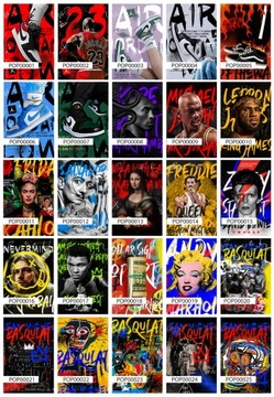 Картина на холсте для гостиной NIKE TRAVIS SCOTT POP00065 30x40