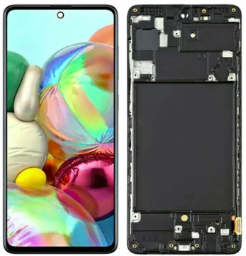 WYŚWIETLACZ EKRAN Samsung A71 RAMA OLED 6.70