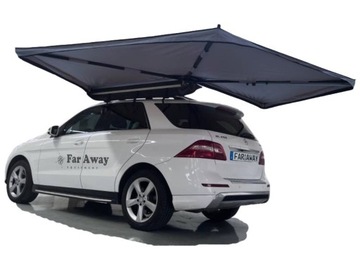 Тент автомобильный самонесущий правый HD foxwing 270 Far Away Equipment серый