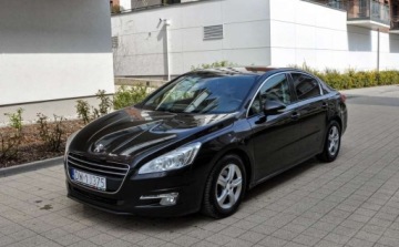 Peugeot 508 I Sedan 2.0 HDi FAP 163KM 2012 Peugeot 508 2,0HDI (163KM) Salon PL 2012 r. 2.0 Diesel 163KM