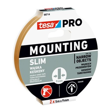Taśma montażowa tesa PRO Mounting led 10m x 9mm