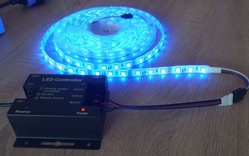 Контроллер светодиодного диммера RGB, цветной, 18 А, радиочастотный сенсорный пульт дистанционного управления