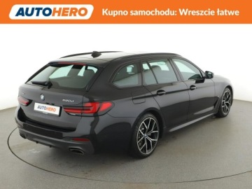 BMW Seria 5 G30-G31 2020 BMW 520 FV23% M Sport automat xDrive mHEV skóra, zdjęcie 6