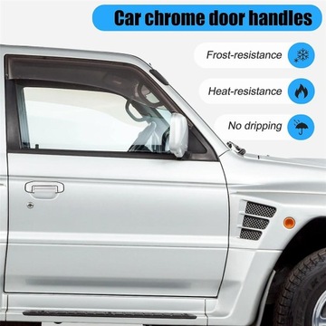 PŘÍSLUŠENSTVÍ CHROM DO KLIKA DVEŘE PRO MITSUBISHI PAJERO 1992-1997