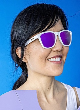 Солнцезащитные очки Goodr OG – закатанные глаза с боковой прокруткой