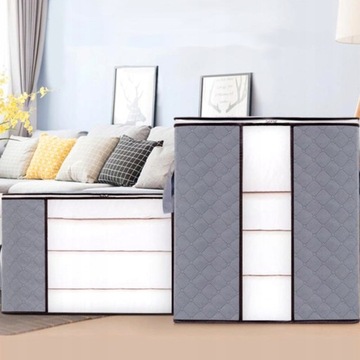 Большой прочный органайзер для постельного белья, одежды, сумок, одеял, XL для шкафа