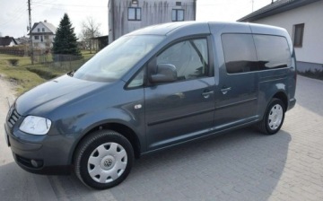 Volkswagen Caddy III Furgon 1.6 102KM 2010 Volkswagen Caddy 1.6B MPI Maxi Rampa Dla Niepelnosprawnych 135 TYS KM Spro, zdjęcie 15
