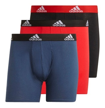 Bokserki Męskie adidas Logo Boxer Briefs 3 r. S