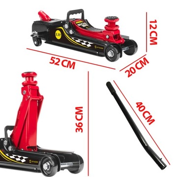 Лягушка автомобиля с низкой гидравликой 25T 2500 гидравлический