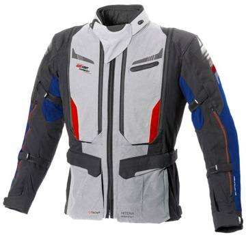 Kurtka motocyklowa BUSE Agadir jasnoszara 48