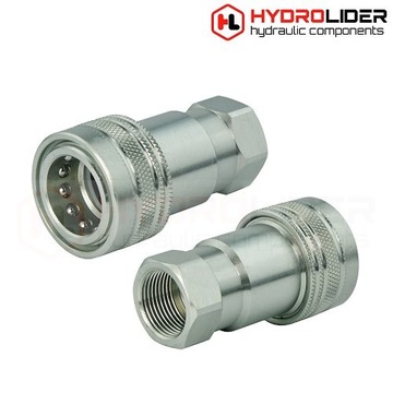SZYBKOZŁĄCZE HYDRAULICZNE EURO GNIAZDO GW WEW M18