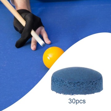 30 насадок для снукерного кия, универсальные насадки для бильярдного кия, высокая твердость 12 мм