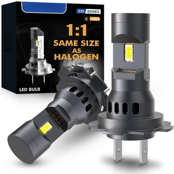 Żarówki H7 LED 2x Żarówka 1:1 CANBUS 6000K XENON WHITE NOWA GENERACJA CSP