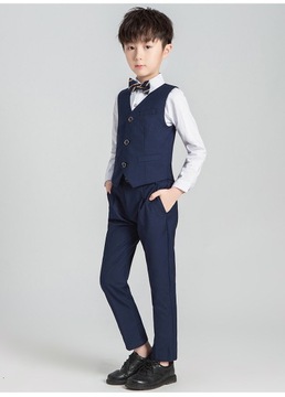 Детский набор Akuku_KIDS, 4 предмета, синий, размер 92 (87 -