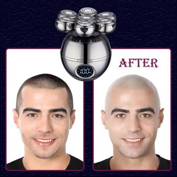 МУЖСКАЯ БРИТЬЯ, ГОЛОВА, ЛИЦО, БОРОДА, ЭЛЕКТРИЧЕСКАЯ, 7D ТРИМЕР