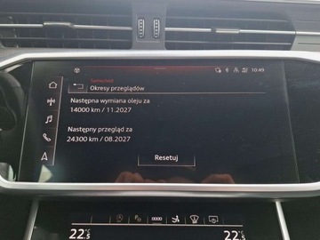 Audi A7 C8 S7 Sportback 3.0 TDI  344KM 2022 Audi S7 Sportback Sportback TDI 344 KM tiptronic KamCofMatrixLEDBangOlufse, zdjęcie 33