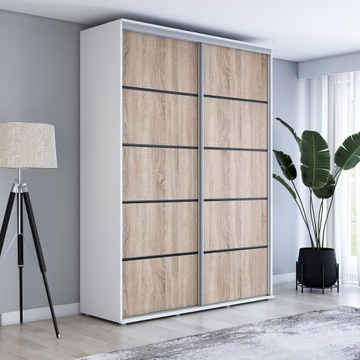 Шкаф купе POLA 1 ALU 190х242 4 цвета, вместительный