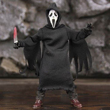 МАСКА КРИК с капюшоном Scream HALLOWEEN MASKS B