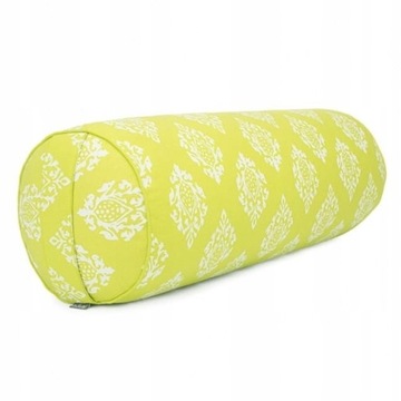 Bolster Wałek Maharaja 65 x Ø 23 cm Joga Limonka