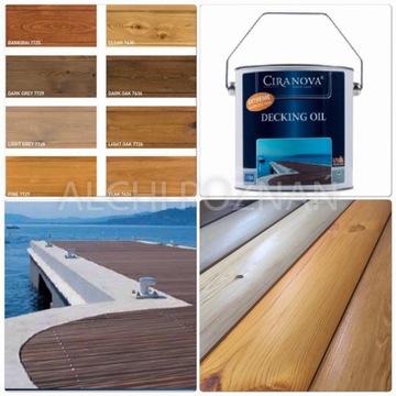 CIRANOVA DECKING OIL Темно-серое масло для террас