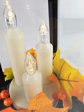 НАБОР ФОНАРЕЙ CORTINA 31 СМ ОСЕННИЙ ДЕКОРАТИВНЫЙ ФОНАРЬ СВЕТОДИОДНЫЕ СВЕЧИ