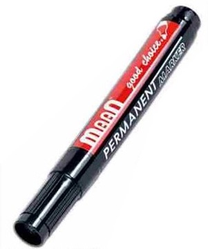 Marker permanentny czarny XL pisak, mazak