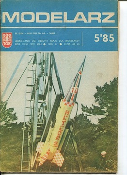 Modelarz 5/1985 motorówka robocza Wilga, Meteor