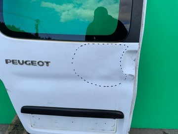 ДВЕРЬ ЗАДНЯЯ ЛЕВАЯ PEUGEOT PARTNER I LIFT 02-10 CITROEN BERLINGO I EWPA