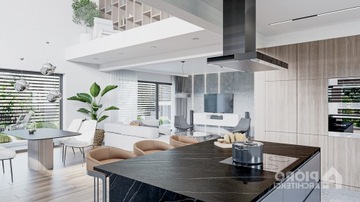 Дизайн дома Pióro Architekci-20 Зеркальная версия