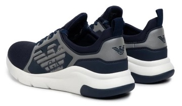 EMPORIO ARMANI Racer Reflex r. 44 sneakersy sportowe buty męskie EA7 29 cm