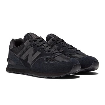 Czarne Zamsz Buty Sportowe New Balance r.47,5