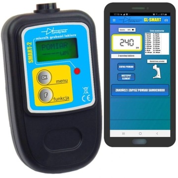 Miernik czujnik tester grubości lakieru GL-SMART-2