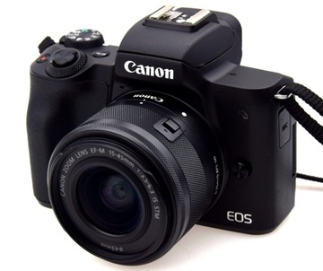 CANON EOS M50 MARK II + OBIEKTYW 15-45MM