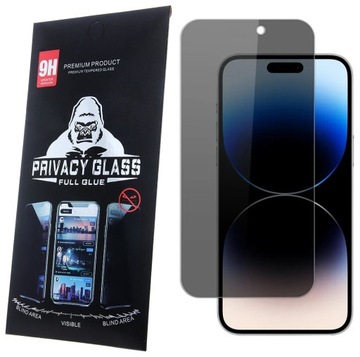 SZKŁO PRYWATYZUJĄCE ANTI SPY do iPhone 15 PRO MAX
