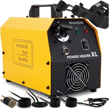 Nagrzewnica indukcyjna do śrub podgrzewacz Magnum XL ZESTAW CEWKI 3kVA 230V