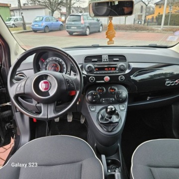 Fiat 500 II Seria 4 1.2 69KM 2015 Fiat 500 Aluminiowe Felgi Czujniki Parkowania Rozkladany Dach Gwarancja Vip, zdjęcie 19