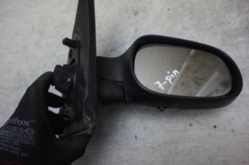 Правое зеркало заднего вида для Renault Clio II 2002-2005, 7 контактов.