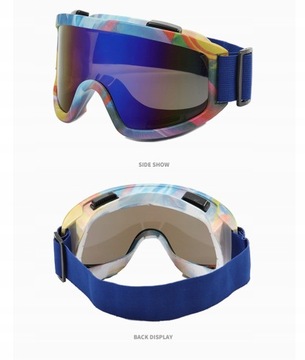 Okulary Sportowe Zewnętrzne Gogle Narciarskie