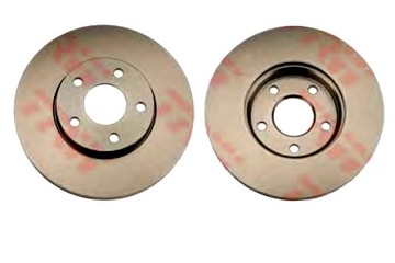 TARCZE HAMULCOWE 2SZT VOLVO PRZÓD S40 V40 TRW