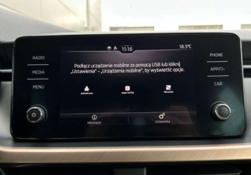 Skoda Scala Hatchback 1.0 TSI 110KM 2023 Skoda Scala Style, Tempomat, Kamera, CarPlay, KESSY, Salon Polska, 1 wlasc, zdjęcie 29