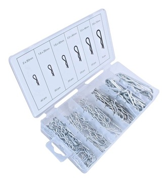 НАБОР 150 шт. ПРУЖИННЫЙ ШТИФТ 2 – 3,8 мм