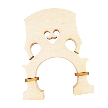 Регулируемый бридж Вертикальный бас-гитара Кленовый бридж Замена контрабаса 3 4