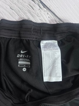 NIKE DRI-FIT SUPER SPODNIE DRESOWE DRESY CZARNE ELASTYCZNE JOGGING ROWER