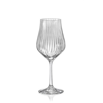 Kieliszki do wina Tulipa Optic 450ml x 6szt Bohemia Crystalex