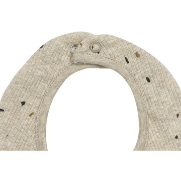 Бандана Meyco Baby Rib Mini Spot — 2 шт. — песочный меланж