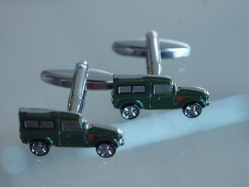 Spinki Mankiet Land Rover Auto Samochód Terenówka