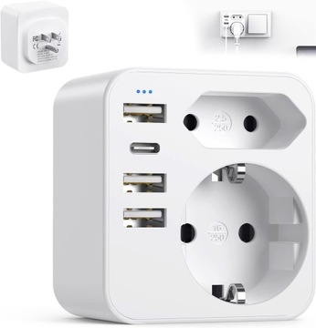 ADAPTER PODRÓŻNY PRZEJŚCIÓWKA Ameryka KanadaMeksyk