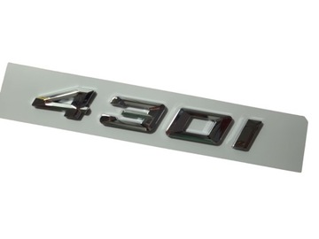 Emblemat 430i do BMW Black Glossy